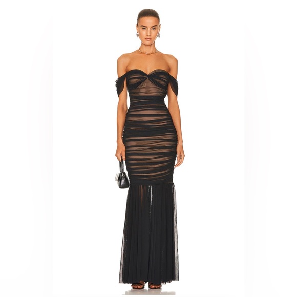Norma kamali walter fishtail dress retails for $435 - Picture 1 of 4